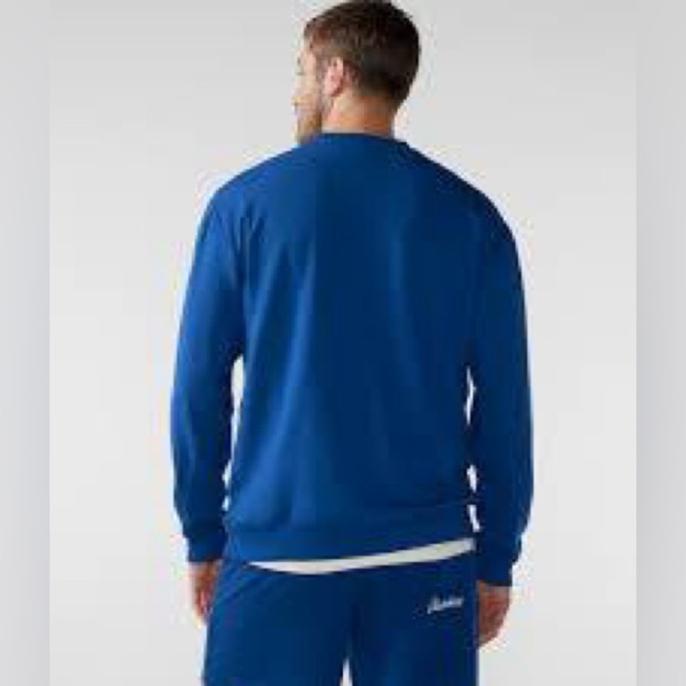 Chubbies NWT The Pickler soft Terry crewneck sweatshirt XL blue pickleball - Picture 2 of 9